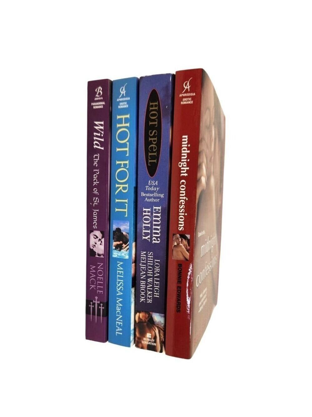 Midnight Confessions Hot Spell Hot For It Wild Romance Paperback Books Bundle